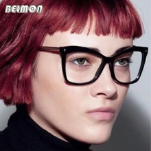 Оправа для очков женские очки для работы за компьютером с диоптрией близорукость оптическая для женщин винтажные очки с прозрачными линзами Оправа очков RS471