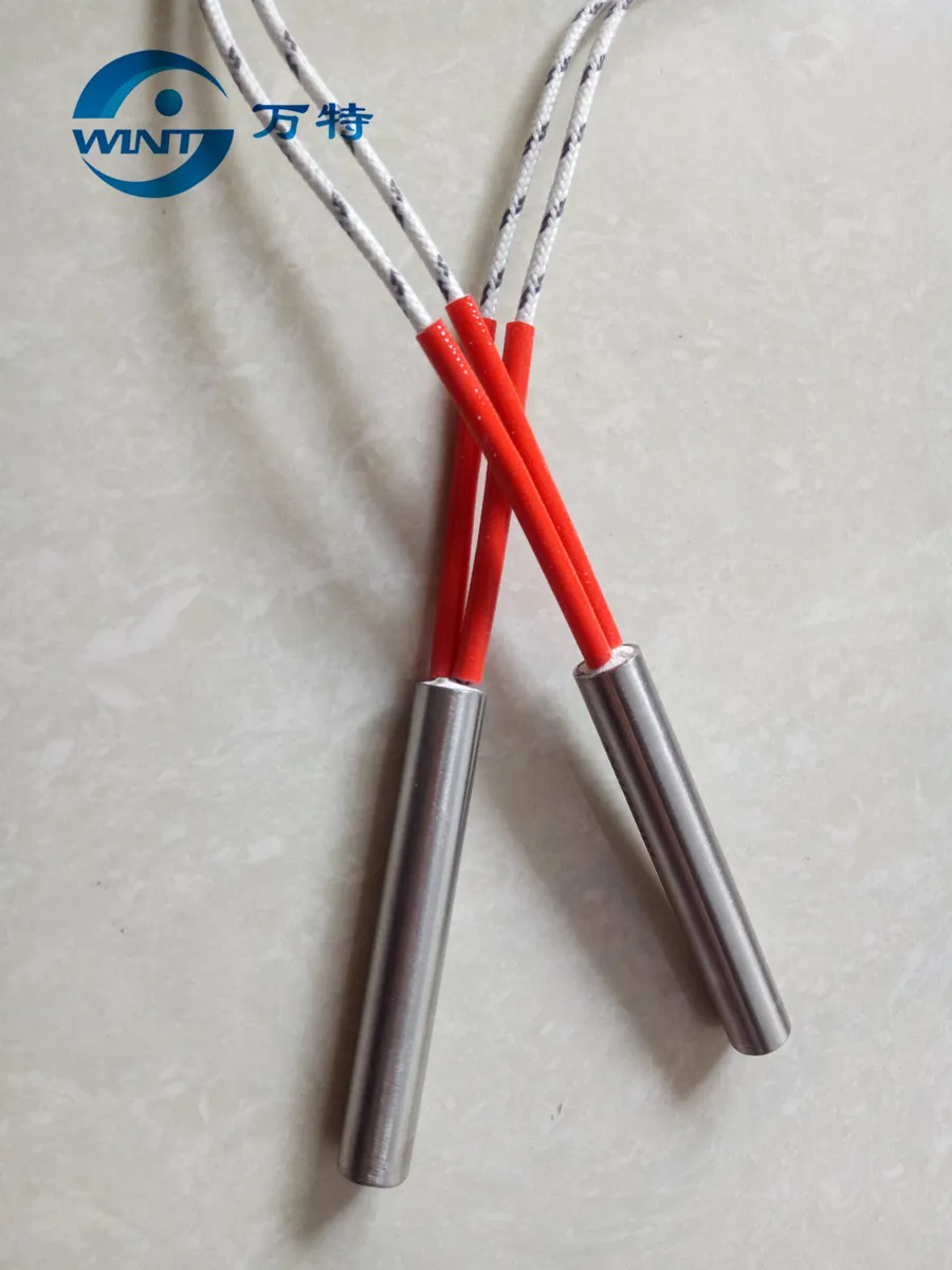 Electric Cartridge Heater 12*200mm Length AC 220V 300W Heating Element 10pcs