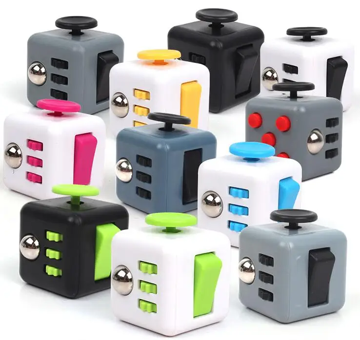 

Hand Press With Button Anti Irritability Cube Toy Stress Relief for Adults and kids Antistress Toy 3.3cm