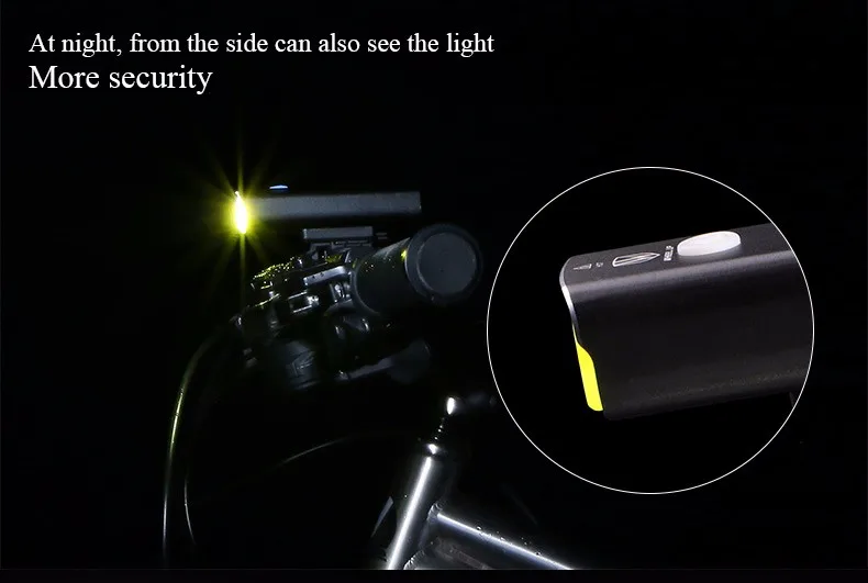 Flash Deal WHEEL UP Usb Rechargeable Bike Light Front Handlebar Cycling Led Light Battery Flashlight Torch Headlight Bicycle Accessories 14