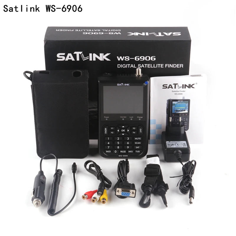 Discount Satlink Digital Satellite Finder Meter WS6933 WS6916 WS6906