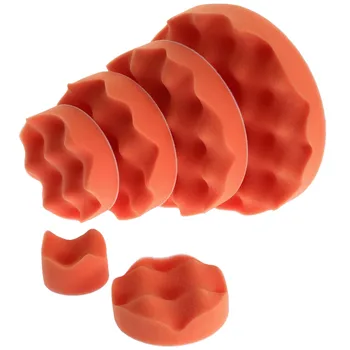 

Buffing Polishing Pads Kit 50-180mm/ 2/3/4/5/6/7Inch Diameter Sponge Foam Car Polish Set Wave Buffer Pad for Car Polisher Buffer
