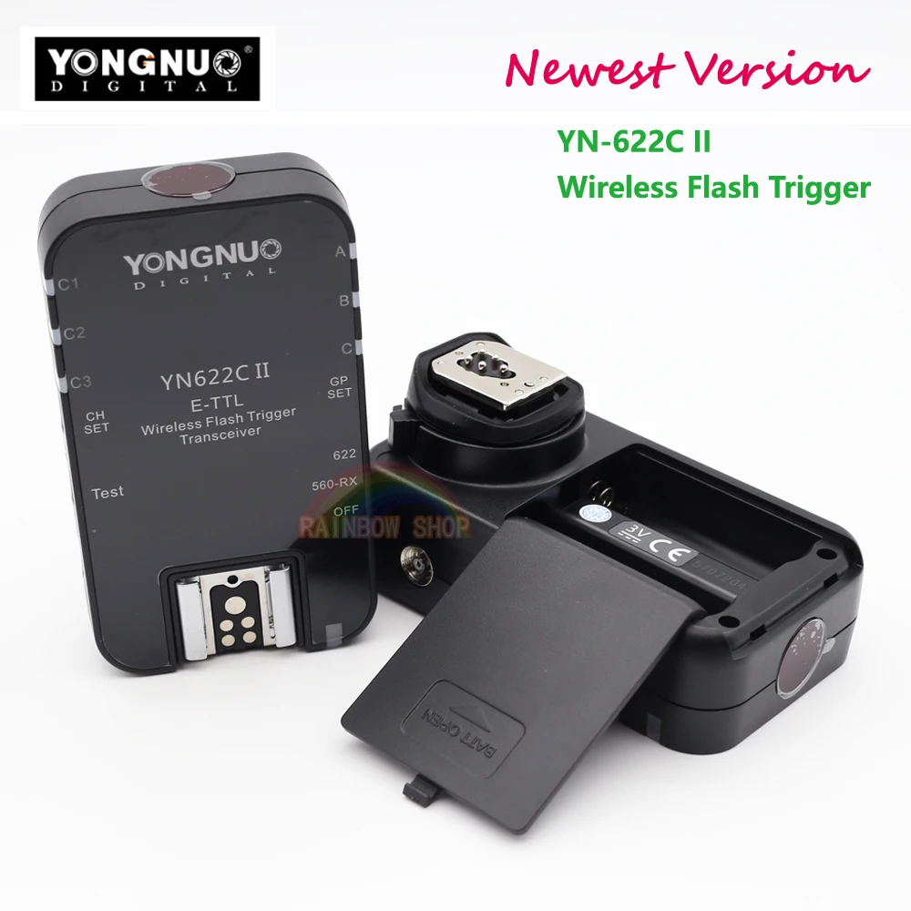 Светодиодная лампа для видеосъемки Yongnuo YN 622C II триггер YN622 C E TTL Беспроводной