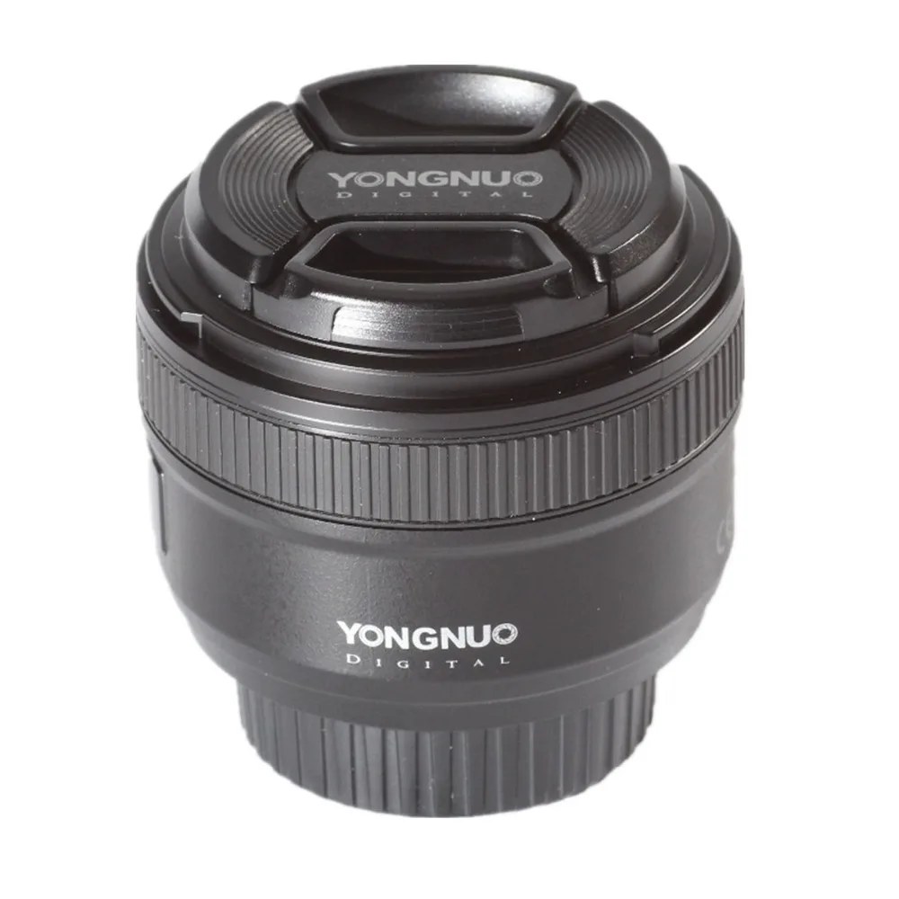 Широкоугольный объектив YONGNUO YN35mm F2.0 AF/MF с фиксированным фокусом для Nikon F Mount D7500 D7200