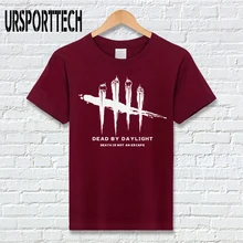 URSPORTTECH бренд игра тема Dead by Daylight футболка для мужчин и женщин летние хлопковые футболки с короткими рукавами аниме футболка Homme