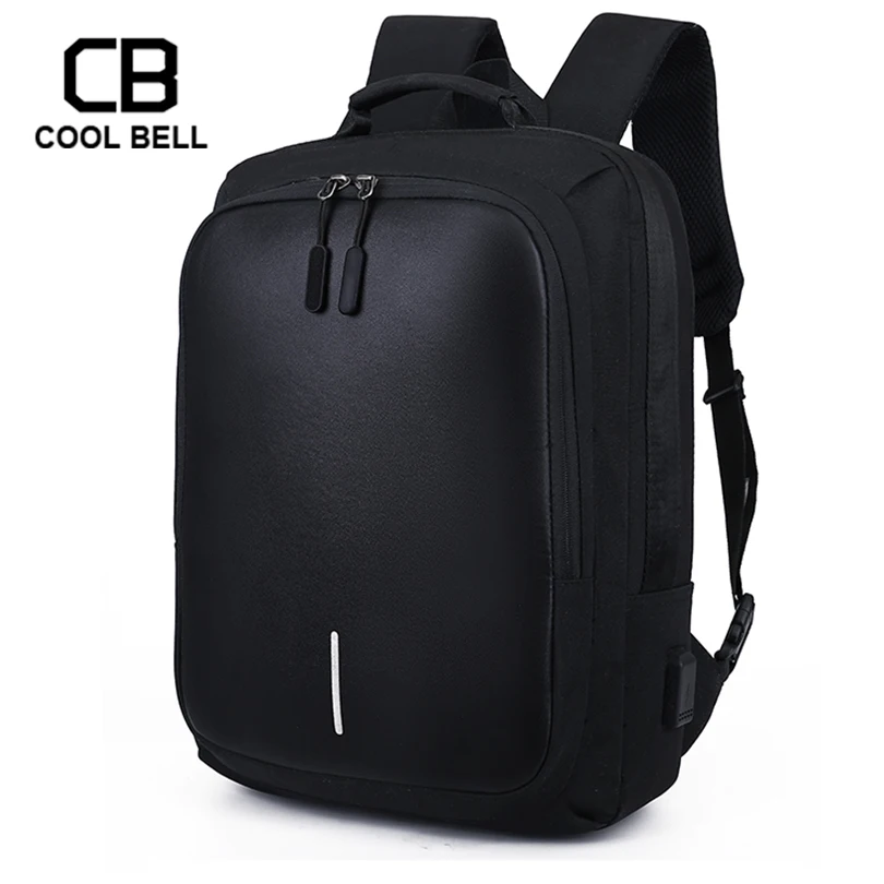 

USB Charging Backpack Men Reflective Strip Design Men Casual Backpack 15.6 inch Laptop Travel Backpack Fashion School Backpacks
