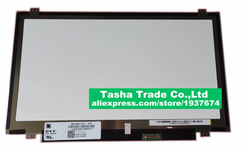 

14.0 LCD Laptop Screen BOE HB140WX1-601 HB140WX1 LED Panel for New 14" WXGA HD Display Matte