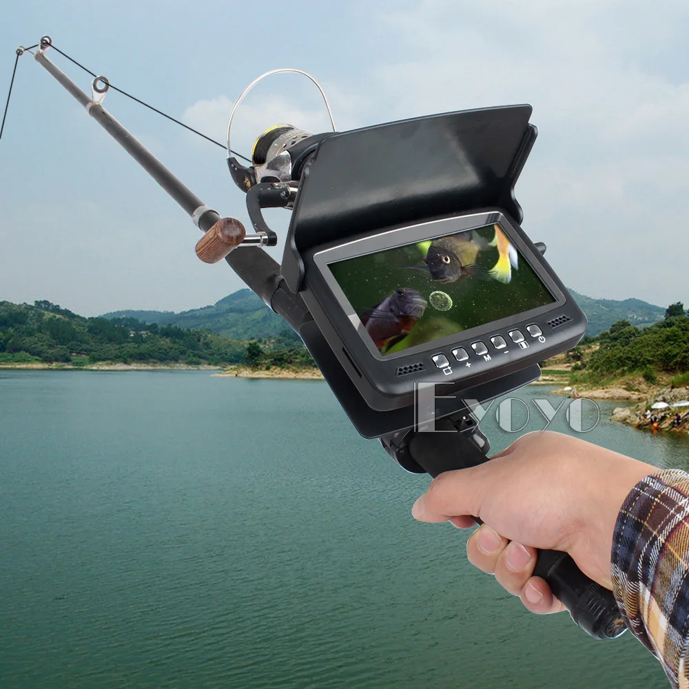 Camera Underwater Camera Fishing online get cheap ice fishing camera aliexpress com alibaba group updated eyoyo original 15m underwater 1000tvl fish finder 4 3quot monitor 8 infrared