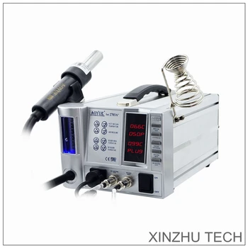 Cheap The New AOYUE 2703A+ BGA Rework Station Lead-Free Hot Air Soldering Irom Desoldering Gun For SMT Repair