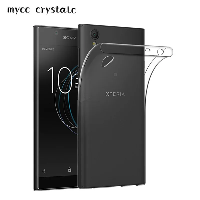 Ультратонкий Прозрачный чехол для Sony Xperia L1 G3311 G3313 Dual Sim G3312 5 дюймов силиконовый