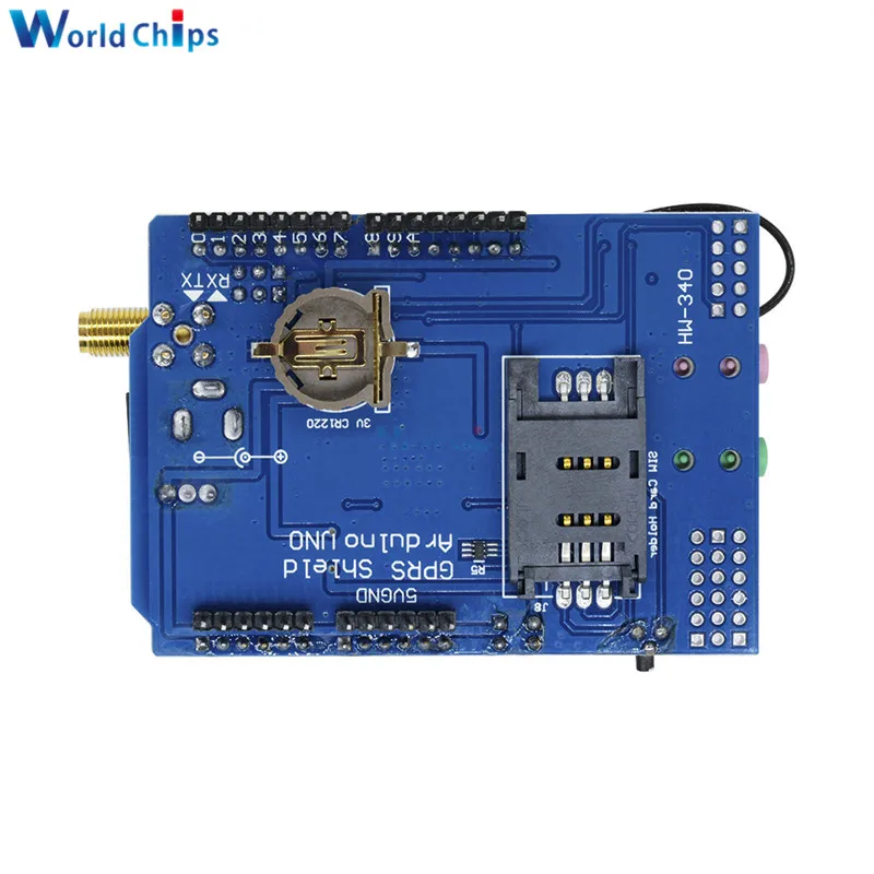 SIM900 850/900/1800/1900 МГц GPRS/GSM модуль макетной платы комплект для Arduino GPIO PWM РТК