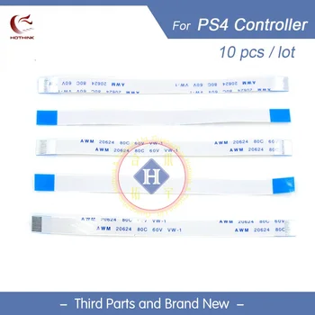 

HOTHINK 10pcs/lot 100MM 12 pin Power Ribbon Flex Cable For PS4 Controller Dualshock 4 JDS-011 Repair Parts
