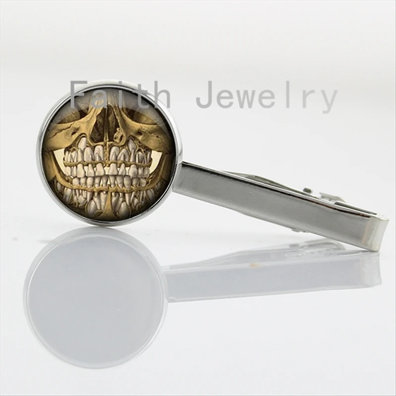

Human Anatomy Picture tie clips new Handmade Science Medical Weird Illustration Necktie Bar Clasp Clamp Pin Biology Gifts NS120