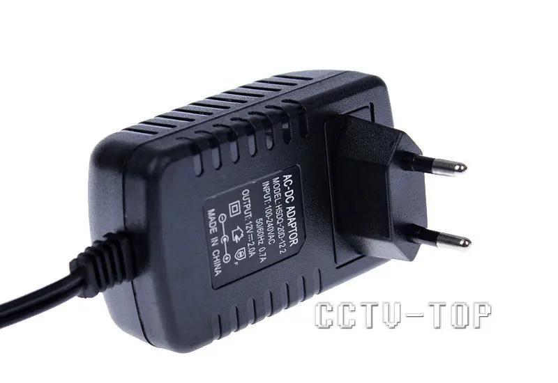 ЕС Тип AC 100-240V к DC 12V 2A источник питания CCTV камера Светодиодная лента AC/DC Адаптеры Адаптер питания 5,5x2,1 мм