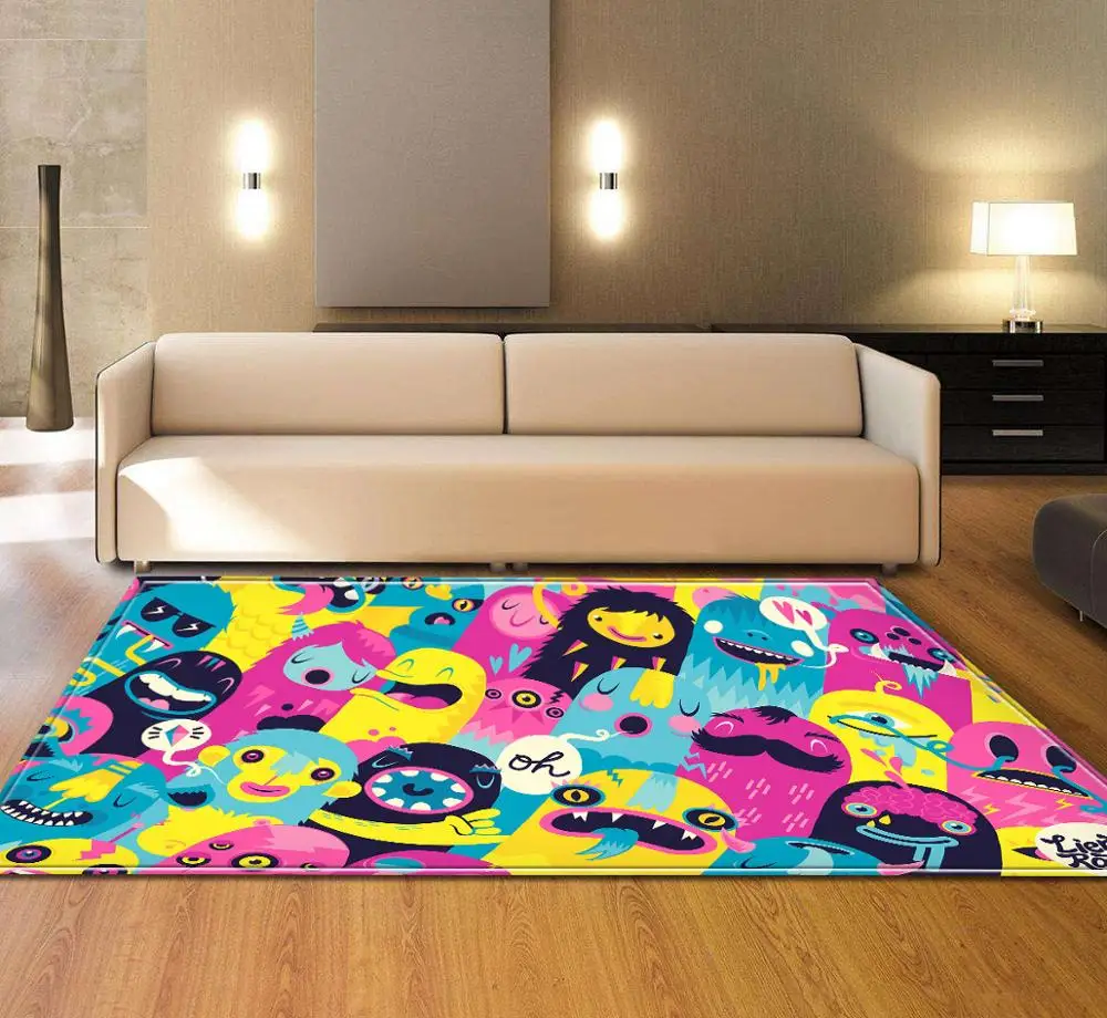 Creative bedroom Carpet for living room floor mat Rug Child Room Computer Chair Mat Kids bathroom Anti-slip Household Decoratio Creative bedroom Carpet for living room floor mat Rug Child Room Computer Chair Mat Kids bathroom Anti-slip Household Decoratio