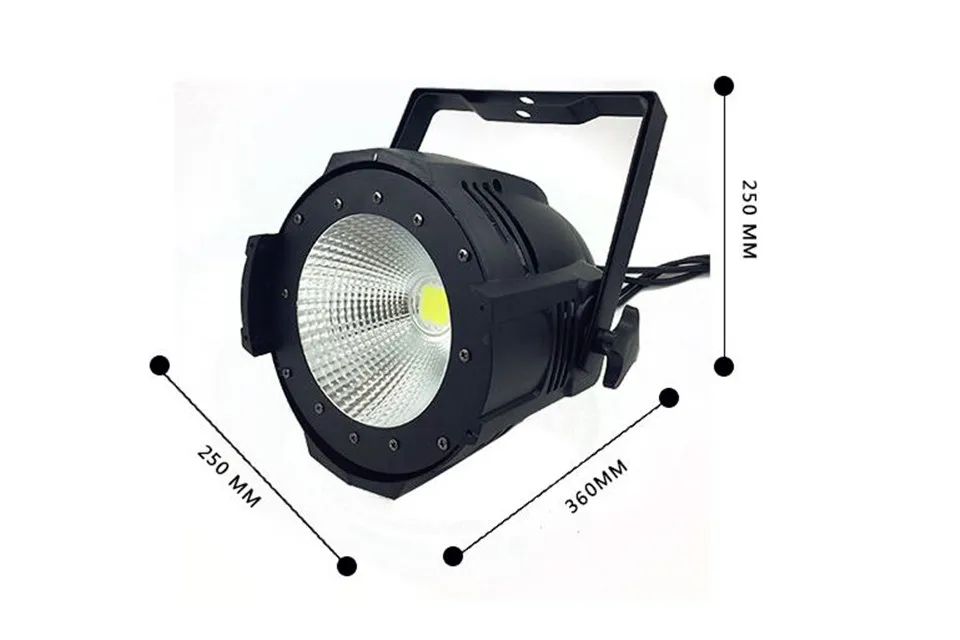 Светодиодный прожсветильник тор par 200W COB RGBWA UV 6 в 1 RGBW 4 1/RGB 3 1/теплый белый холодный
