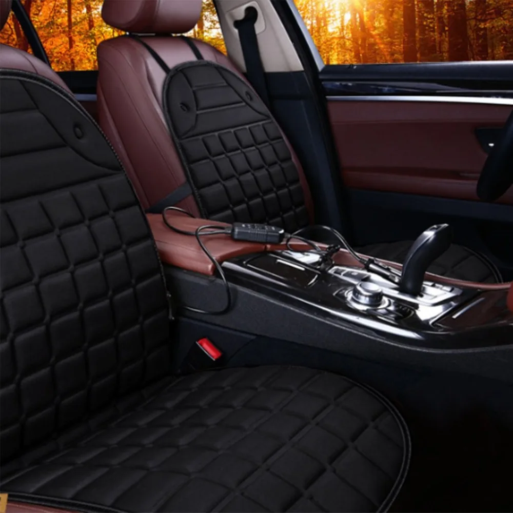 

Multifunctional 12V Automobile Electric Cushion Comfortable Car Seat Heated Cover Folding Heating Mat For Car