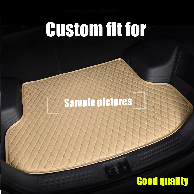 

RKAC Custom Car trunk mats for Mercedes Benz SL R230 R231 SLK R171 R172 SLS Smart 2015-2017 BOOT LINER TRUNK CARGO CARPET MAT