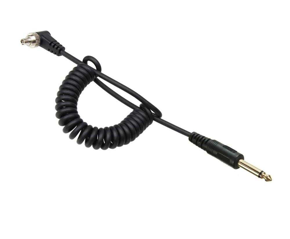 Camera Flashes Accessories to PC Flash Sync Cable 6.35mm Screw Lock for Trigger Studio Light Studio Photography Speedlite (4)