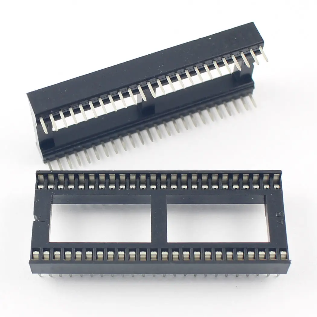 10 шт./лот шаг 1 778 мм 28 32 42 48 52 56 64 Pin DIP Тип пайки широкий IC Разъем Адаптера
