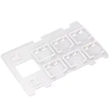 Замена переключателя NS консоли белый Футляр для игровых карт портативный держатель слота для хранения