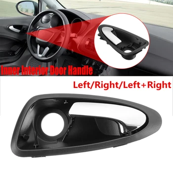 

Left/Right Auto Inner Door Handles for SEAT Ibiza 2009-2012 6J0837113A GW ABS Car Interior Door Handles Black High Quality