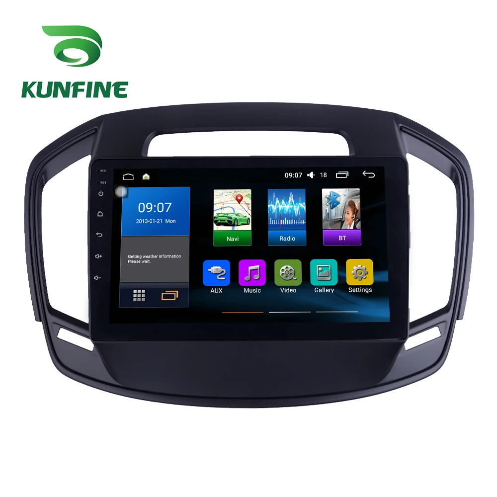 Восьмиядерный 1024*600 Android 7 1 автомобильный DVD gps навигации игрока Deckless стерео для Buick
