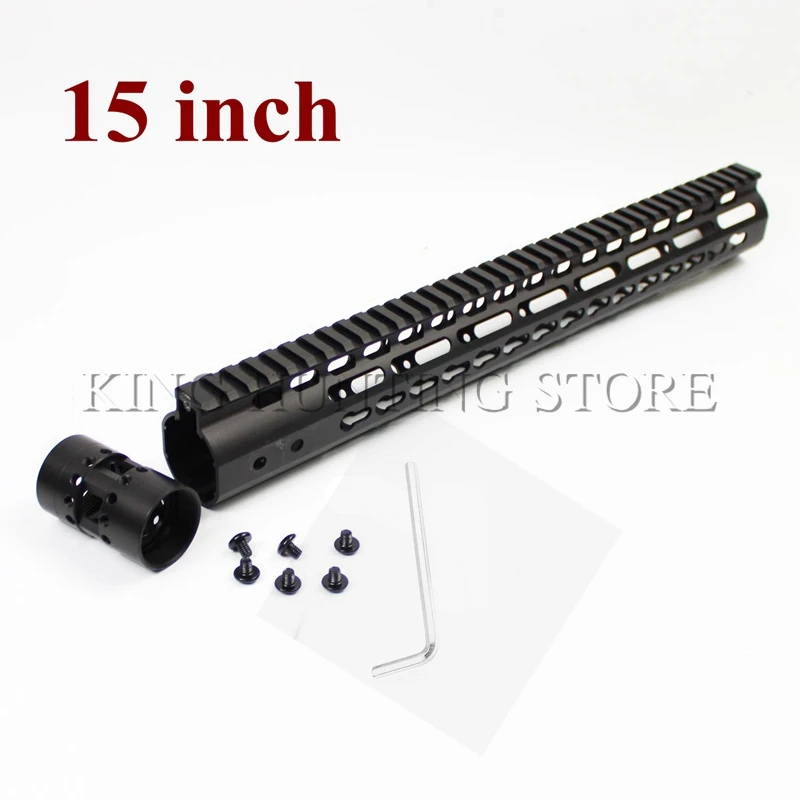 Черный матовый " 9" 1" 12" 13," 15" дюймов Handguard RIS Rail Airsoft M4 AR1 Keymod. 223/5. 56 Picatinny Quad Rail