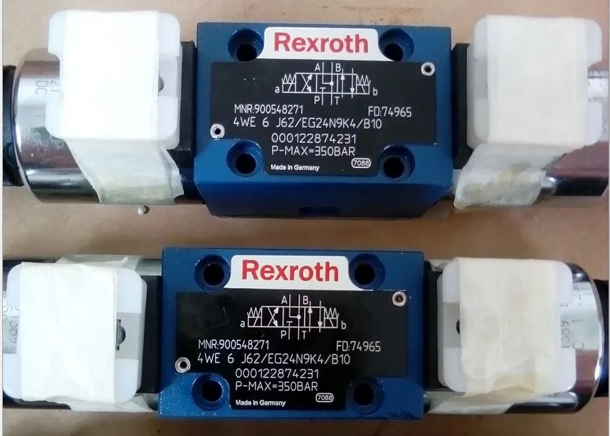 Электромагнитный клапан rexroth 4WE6J 6X/EG24N9K4/B10 гидравлический R900548271 | Обустройство