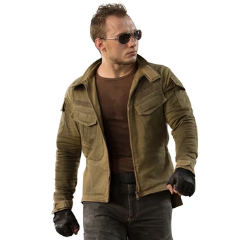 

Hot Military Camping Tactical Jacket Classic Retro Multi-pocket Sport Jackets Outdoor Training Trekking Climbing Riding Jackets