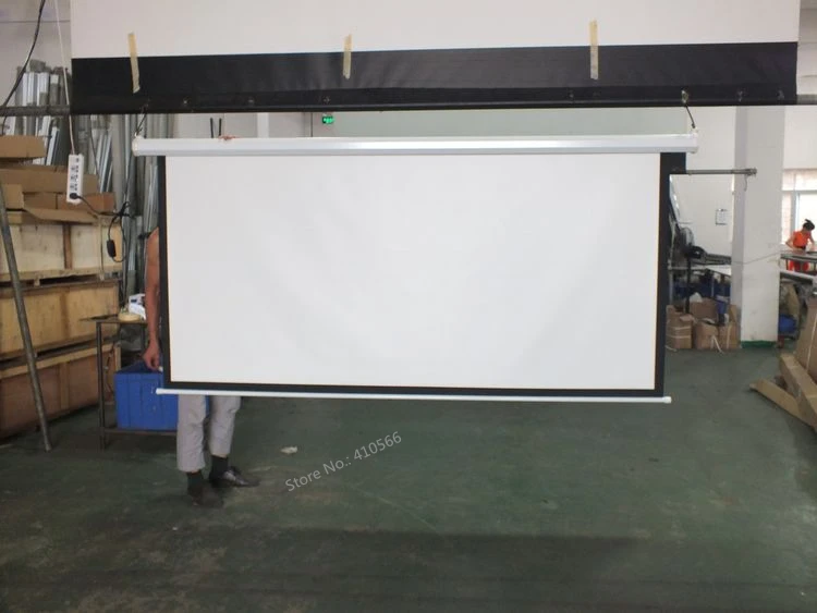 150 inch motorized screen pic 19