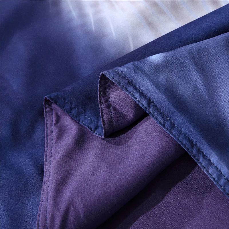 Постельные принадлежности набор пододеяльников для пуховых одеял Прохладный аниме печатных личности моды серии полиэстер 3D узор 3 шт/4 шт двойной полный костюм 5 размер