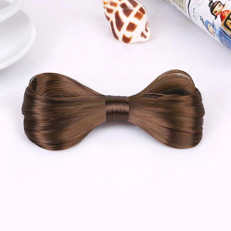 1 шт. большой галстук-бабочка в форме парика заколка для волос для девочек Изысканная красивая элегантная заколка для волос аксессуары для волос