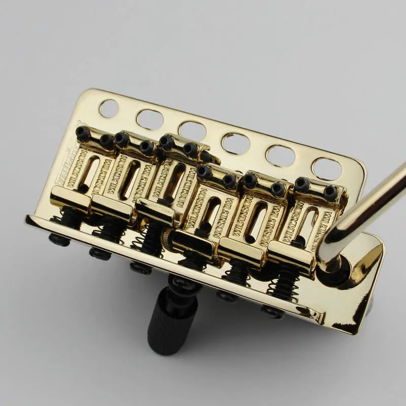 Корейская гитара вилкинсон WV6 tremolo мост изогнутые стальные сиденья + цинковый