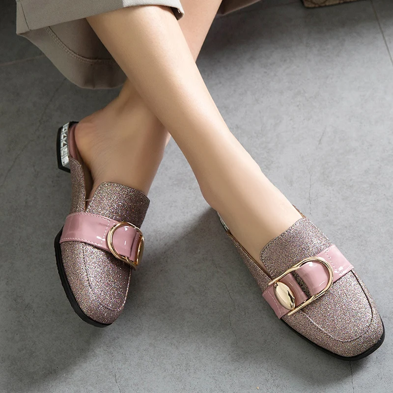 Ariari Spring Women pumps slip on Casual shoes Wedding Shoes Elegant Buckle Party Footwear Women Shoe Summer Women Shoes