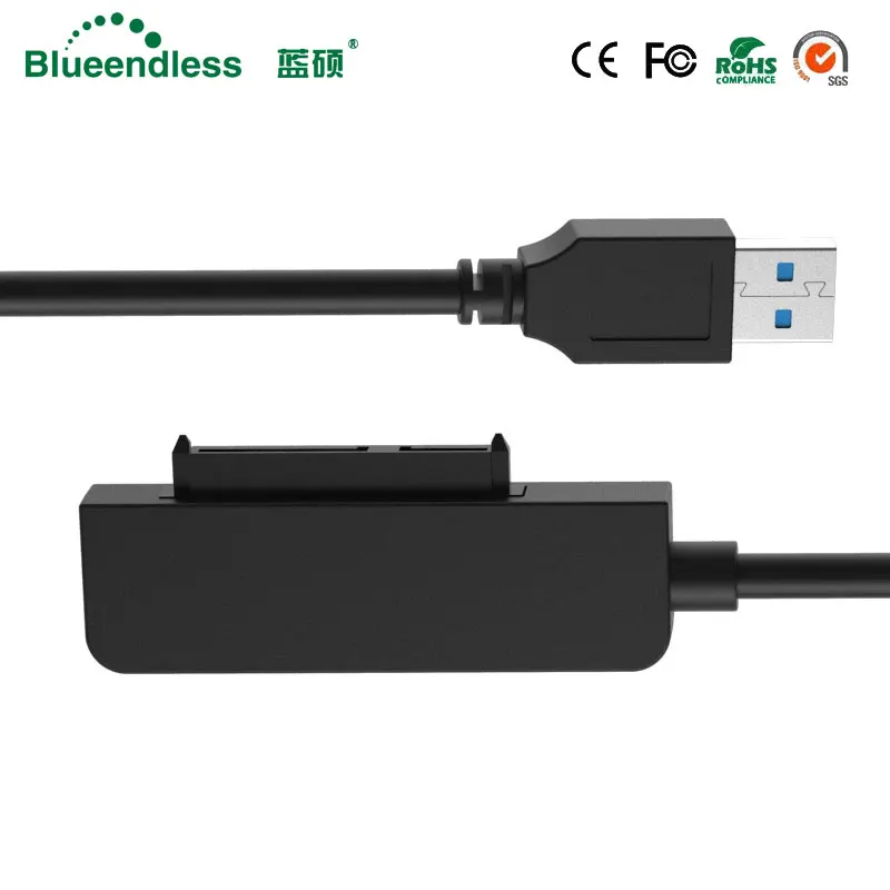 Новый USB 3 0 A/USB 2 A/Micro SATA последовательный адаптер Кабели Компьютерный соединитель