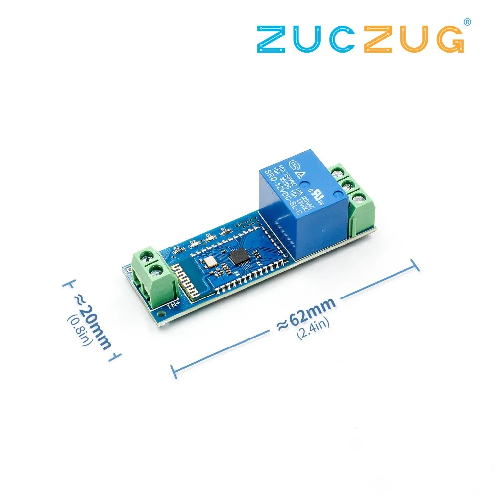 

youe shone Smart Bluetooth Relay Module Remote Control Switch 12V IOT Wireless Module Mobile Phone Bluetooth Remote Control