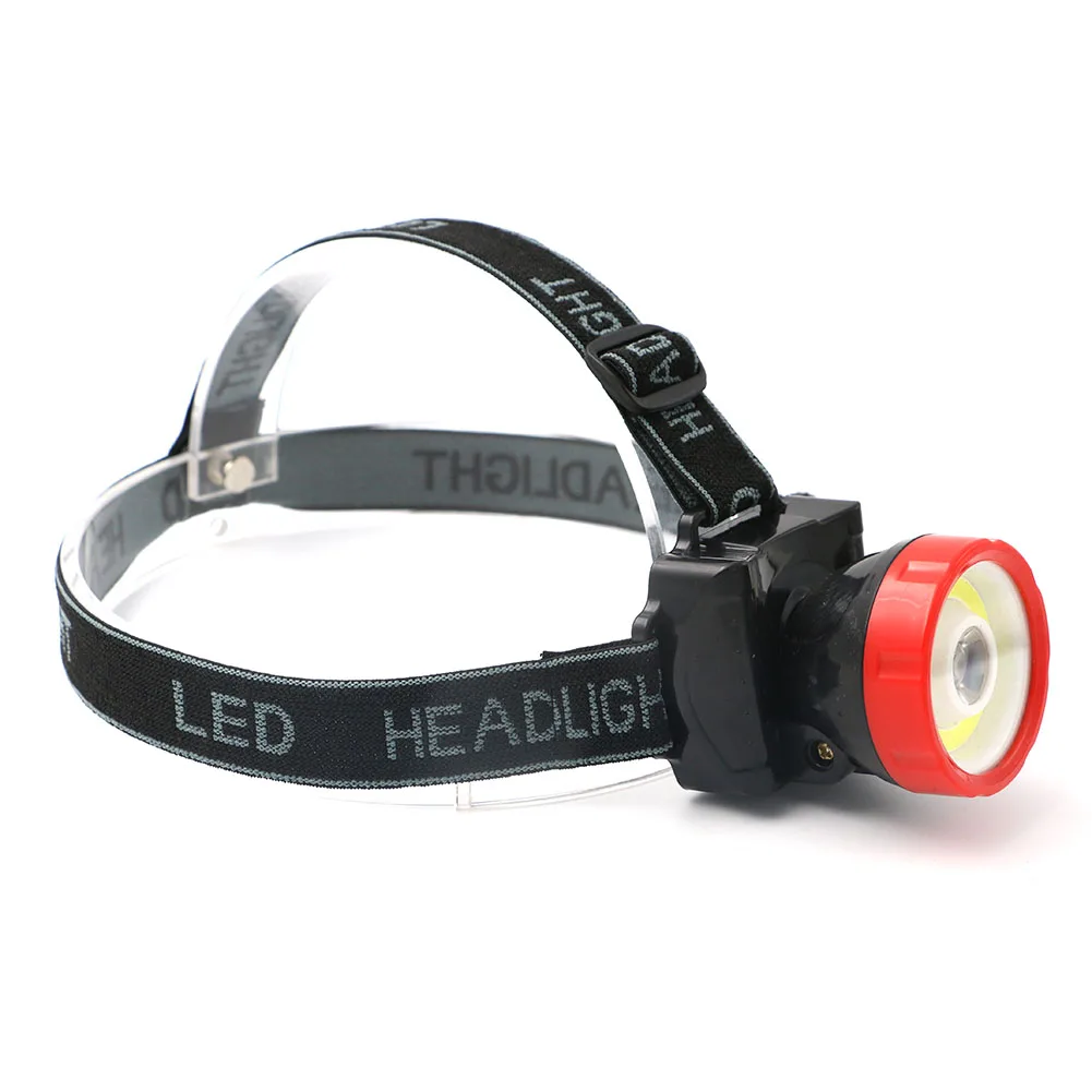 Koop Nieuwe COB LED Head lamp Torch Door Verlichting Heldere Hoofd Gemonteerde Led Torch Met Verstelbare Riem Hoofd Licht Lamp