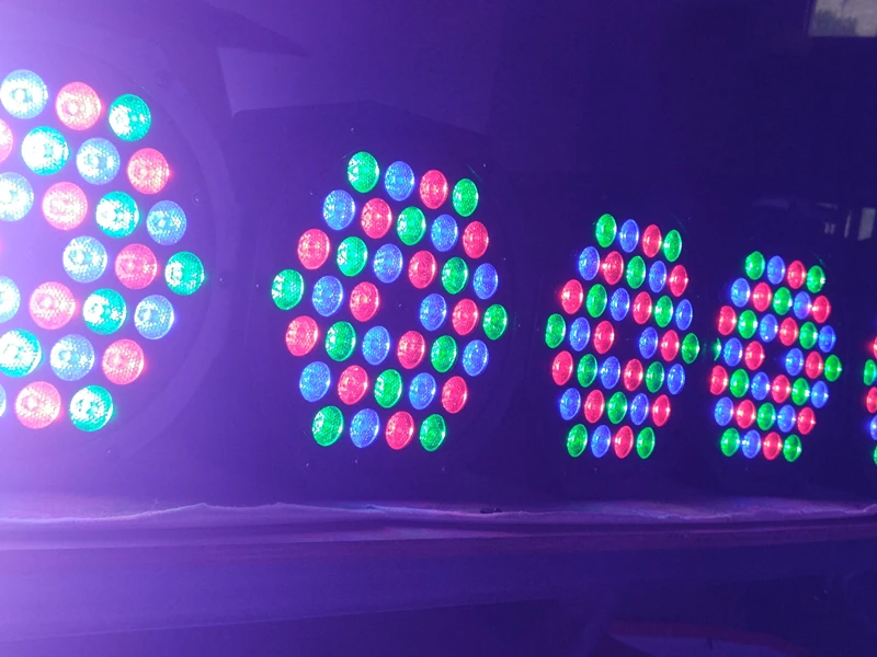 4 шт. светодиодный par светильник 36X3W прожектор со светодиодами RGB DMX512 диско с