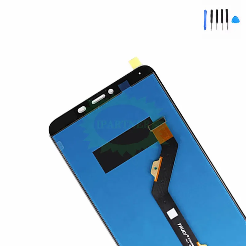 Для Tecno Spark 2 KA7 LCD с кодирующий преобразователь сенсорного экрана в сборе Замена
