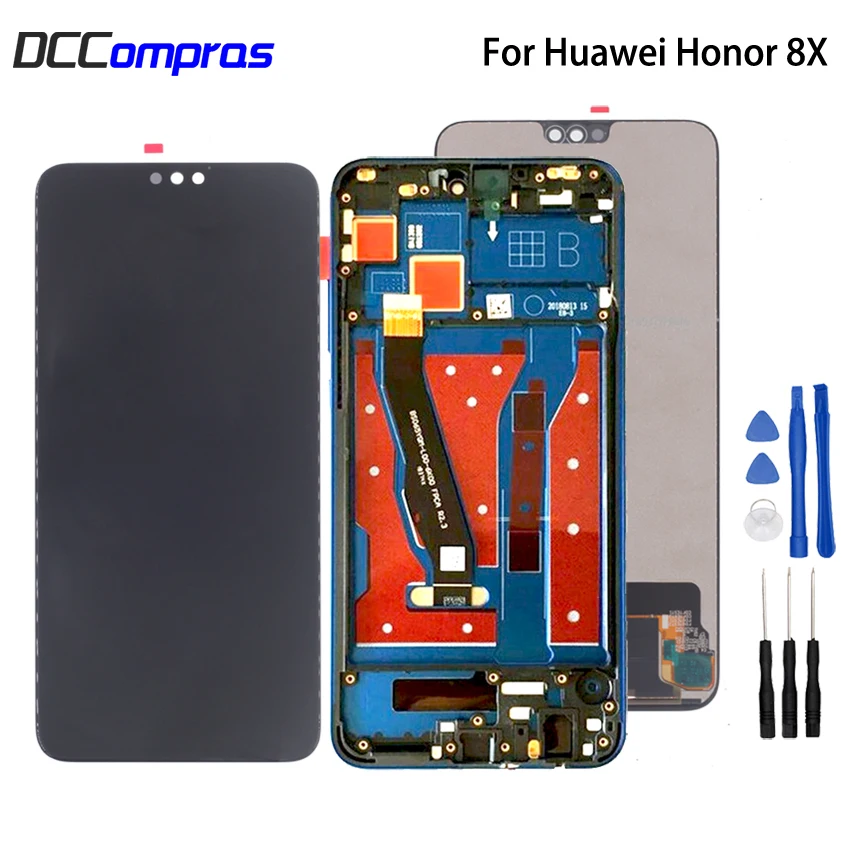 

For Huawei Honor 8X JSN-L21 JSN-AL00 JSN-L22 LCD Display Touch Screen Digitizer For Huawei Honor 8X LCD Display With Frame