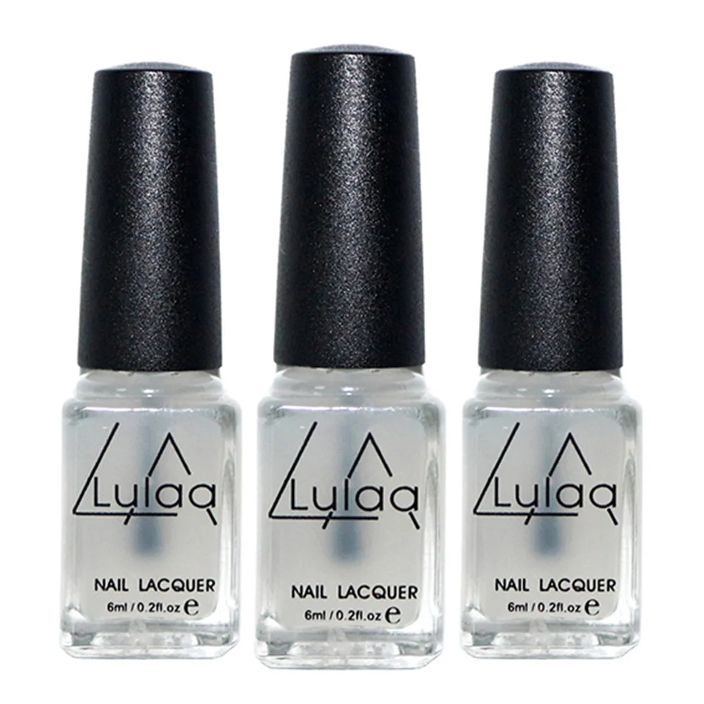 6 ml Mirror Nail polish Metallic Lacquer Silver Nail Mirror Effect