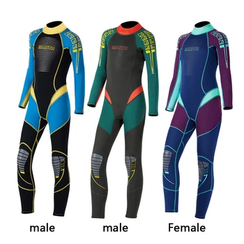 

Kids Diving Suit 2.5MM Neoprene Wetsuit Children Keep Warm Snorkeling Surfing One-piece Long Sleeves UV Protection Swimwear