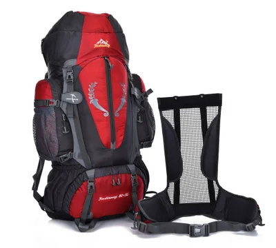 85L большой открытый многофункциональный рюкзак для альпинизма путешествия туризм большой емкости Рюкзаки нейлон кемпинг водонепроницаемый спортивные сумки 266 - Цвет: 004