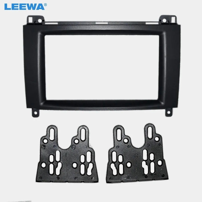 

LEEWA Car DVD/CD Radio Stereo Fascia Panel Frame Adaptor Fitting Kit For Mercedes-Benz B200 #CA4398