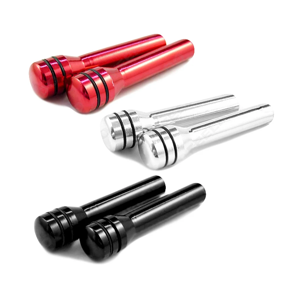 2pcs Automobiles Car Door Pin Lock Knob Lift Covers Aluminum Alloy
