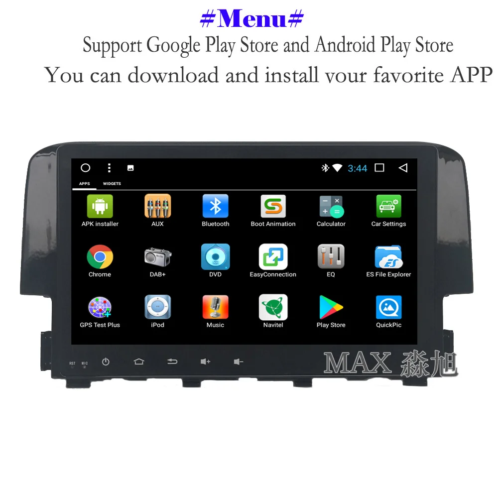 Excellent MAX 2G RAM 32G ROM Android 8.1.0 Car DVD Player for Honda Civic 2015 2016 2017 Car Radio RDS Bluetooth Call/Music 4G WiFi SWC 2