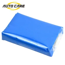 Волшебный глиняный брусок синий 100 г супер липкий инструмент для детализации автомобиля Чистый глиняный инструмент для чистки автомобиля Волшебная грязь Автомобильный Очиститель дешево