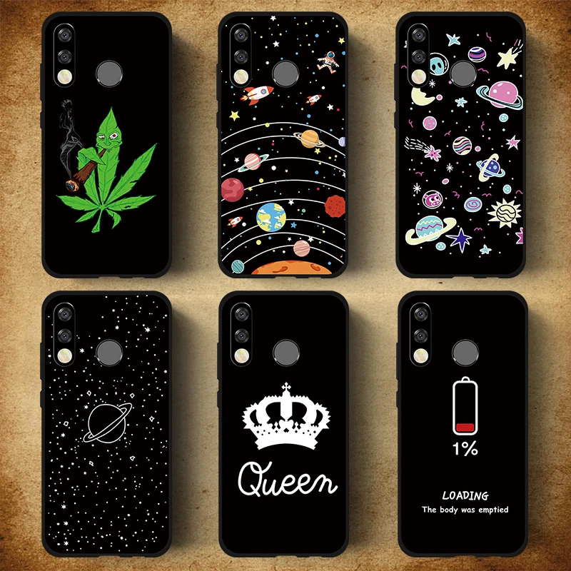 

TPU Patterned Phone Case For Huawei P Smart 2019 P30 P20 Mate 20 Pro Lite Soft Silicone Cover For Honor 10i 8X 8C 8S Space Cases