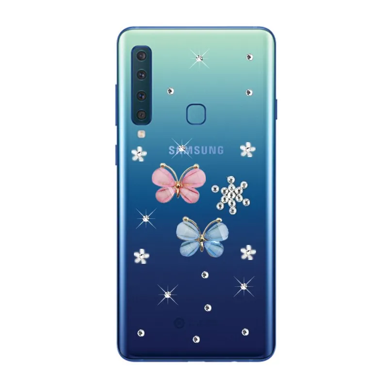 Для samsung Galaxy A9S чехол A9200 Love дизайн прозрачный силиконовый 6 3 &quotчехол для телефона